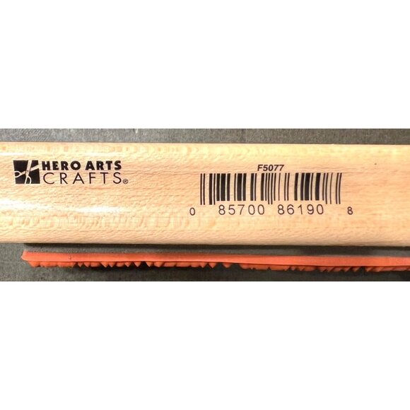 Hero Arts Crafts "Happy Halloween" Rubber Stamp F5077 - Picture 3 of 4